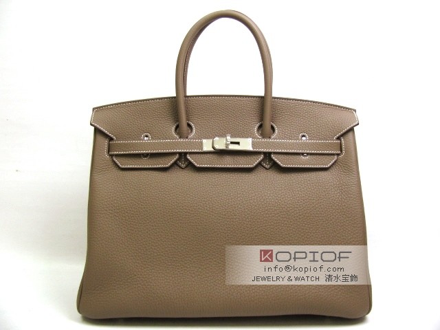 エルメス バーキン35 クレマンス エトゥープ her453